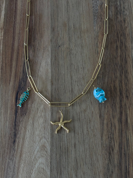 Collier en Acier Inoxydable Ava